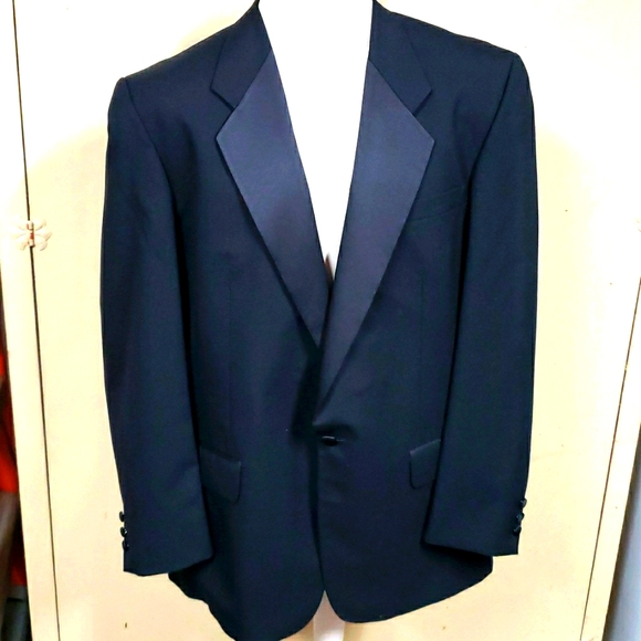Pierre Balmain men's wool tuxedo jacket 1990s - Picture 1 of 8